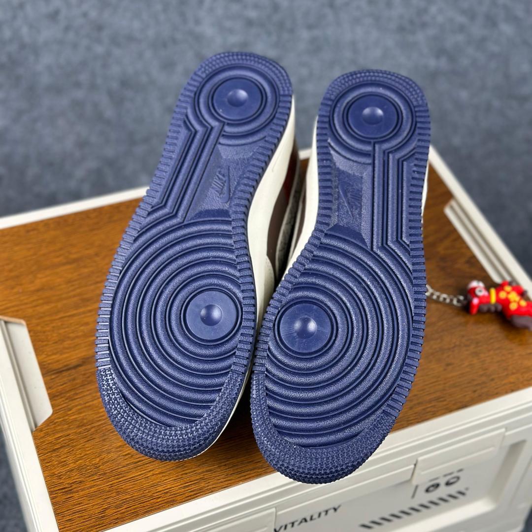 260 NIke Air Force 1 '07 Low “马年联名--瑞彩祥云金纹” NH0601-535 海外限量发售 空军一号低帮 运动鞋