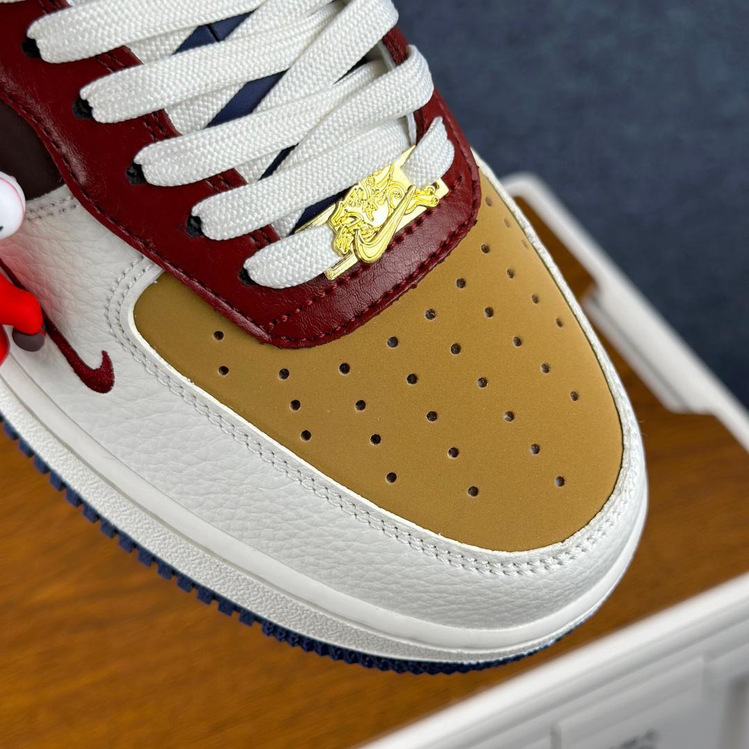 260 NIke Air Force 1 '07 Low “马年联名--瑞彩祥云金纹” NH0601-535 海外限量发售 空军一号低帮 运动鞋