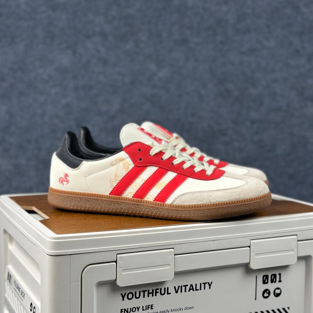 260 Adidas Handball Spezial Sanba 马年限定 ZH2592 阿迪达斯经典款 桑巴德训 复古休闲板鞋-Chinese UA Cheap High Quatity Brand Clothes Bags handbags Sneakers wholesale wholesaler seller from China Factory suppliers Fashion Clothing Shoes best Quality Beautiful Price 260 Adidas Handball Spezial Sanba 马年限定 ZH2592 阿迪达斯经典款 桑巴德训 复古休闲板鞋