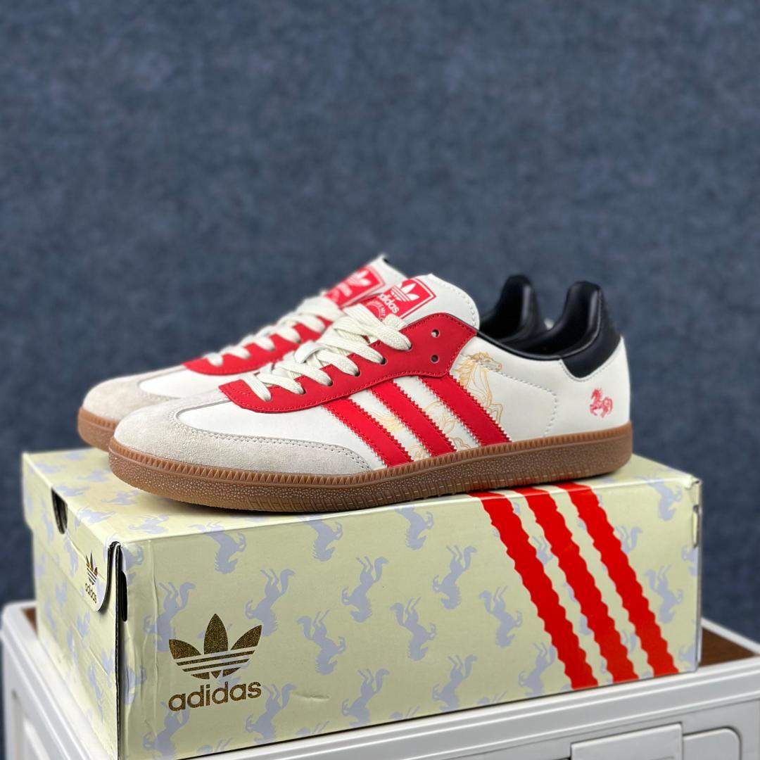 260 Adidas Handball Spezial Sanba 马年限定 ZH2592 阿迪达斯经典款 桑巴德训 复古休闲板鞋-Chinese UA Cheap High Quatity Brand Clothes Bags handbags Sneakers wholesale wholesaler seller from China Factory suppliers Fashion Clothing Shoes best Quality Beautiful Price 260 Adidas Handball Spezial Sanba 马年限定 ZH2592 阿迪达斯经典款 桑巴德训 复古休闲板鞋