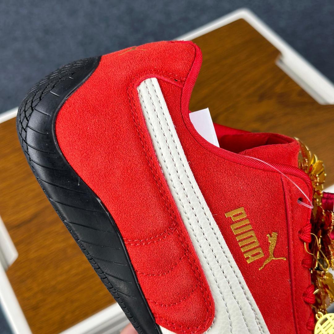 200 PUMA Speedcat 囍庆中国风 中国风主题红白 国潮金玉良缘婚鞋