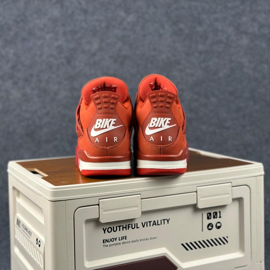 W版大厂出品 Air Jordan 4 Retro 乔丹四代 联名h红砖 HF4340-800-Top High Quatity Cheap Sneakers Fashion Clothing Clothes Bags handbags Shoes of all Brand wholesale With The best Quality And Beautiful Price from China Factory Chinese suppliers wholesaler seller W版大厂出品 Air Jordan 4 Retro 乔丹四代 联名h红砖 HF4340-800