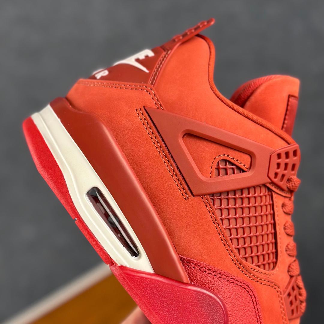 W版大厂出品 Air Jordan 4 Retro 乔丹四代 联名h红砖 HF4340-800-Top High Quatity Cheap Sneakers Fashion Clothing Clothes Bags handbags Shoes of all Brand wholesale With The best Quality And Beautiful Price from China Factory Chinese suppliers wholesaler seller W版大厂出品 Air Jordan 4 Retro 乔丹四代 联名h红砖 HF4340-800