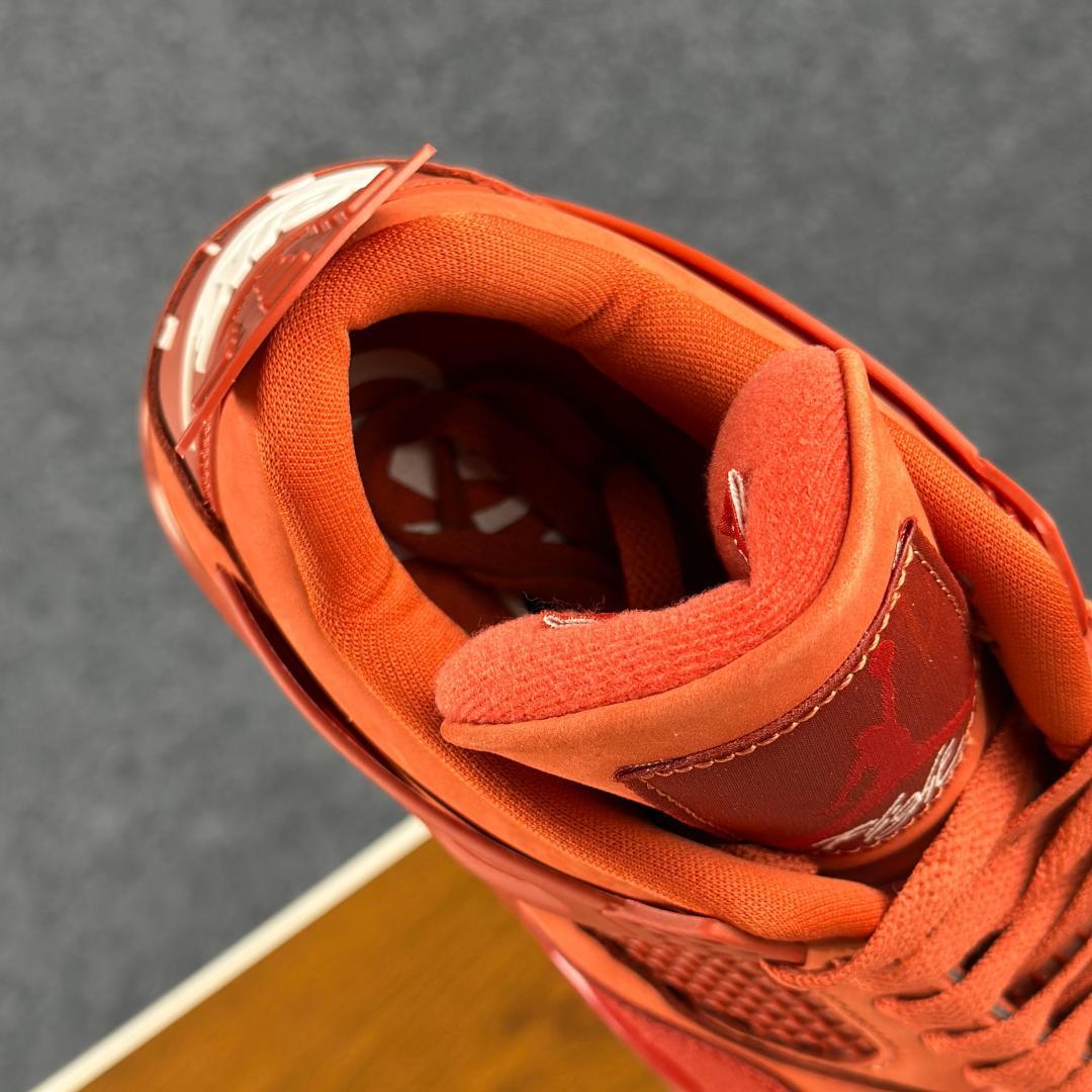 W版大厂出品 Air Jordan 4 Retro 乔丹四代 联名h红砖 HF4340-800-Top High Quatity Cheap Sneakers Fashion Clothing Clothes Bags handbags Shoes of all Brand wholesale With The best Quality And Beautiful Price from China Factory Chinese suppliers wholesaler seller W版大厂出品 Air Jordan 4 Retro 乔丹四代 联名h红砖 HF4340-800