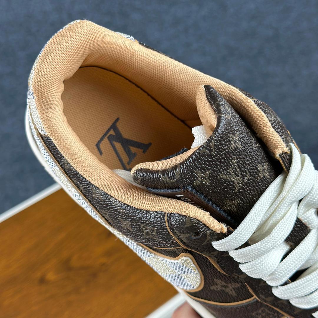 TS 皮箱专供版 公司货 注意箱盒损坏 扣100 乔1 Lv x Air Jordan 1 High 棕色 联名款高帮复古篮球鞋-Top High Quatity Cheap Sneakers Fashion Clothing Clothes Bags handbags Shoes of all Brand wholesale With The best Quality And Beautiful Price from China Factory Chinese suppliers wholesaler seller TS 皮箱专供版 公司货 注意箱盒损坏 扣100 乔1 Lv x Air Jordan 1 High 棕色 联名款高帮复古篮球鞋