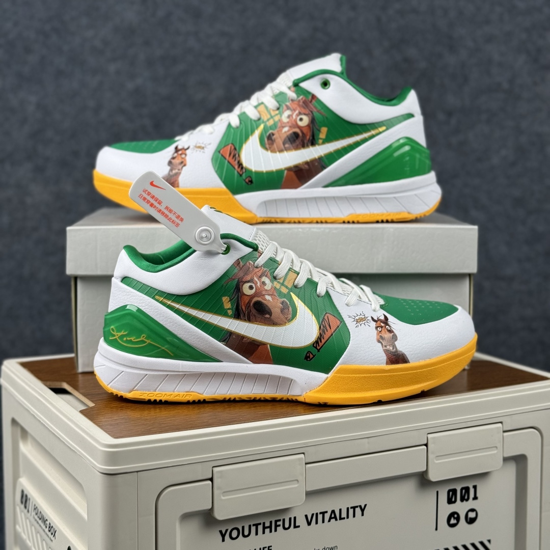 萌趣暴击 Nike Kobe 4 Protro 「马年」限定 当篮球传奇遇上萌趣马年 FJ9363-105-Top High Quatity Cheap Sneakers Fashion Clothing Clothes Bags handbags Shoes of all Brand wholesale With The best Quality And Beautiful Price from China Factory Chinese suppliers wholesaler seller 萌趣暴击 Nike Kobe 4 Protro 「马年」限定 当篮球传奇遇上萌趣马年 FJ9363-105