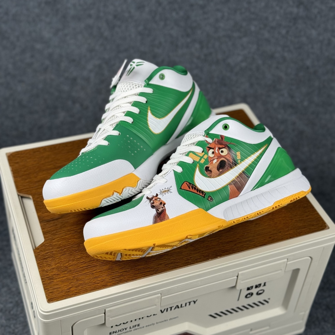 萌趣暴击 Nike Kobe 4 Protro 「马年」限定 当篮球传奇遇上萌趣马年 FJ9363-105-Top High Quatity Cheap Sneakers Fashion Clothing Clothes Bags handbags Shoes of all Brand wholesale With The best Quality And Beautiful Price from China Factory Chinese suppliers wholesaler seller 萌趣暴击 Nike Kobe 4 Protro 「马年」限定 当篮球传奇遇上萌趣马年 FJ9363-105
