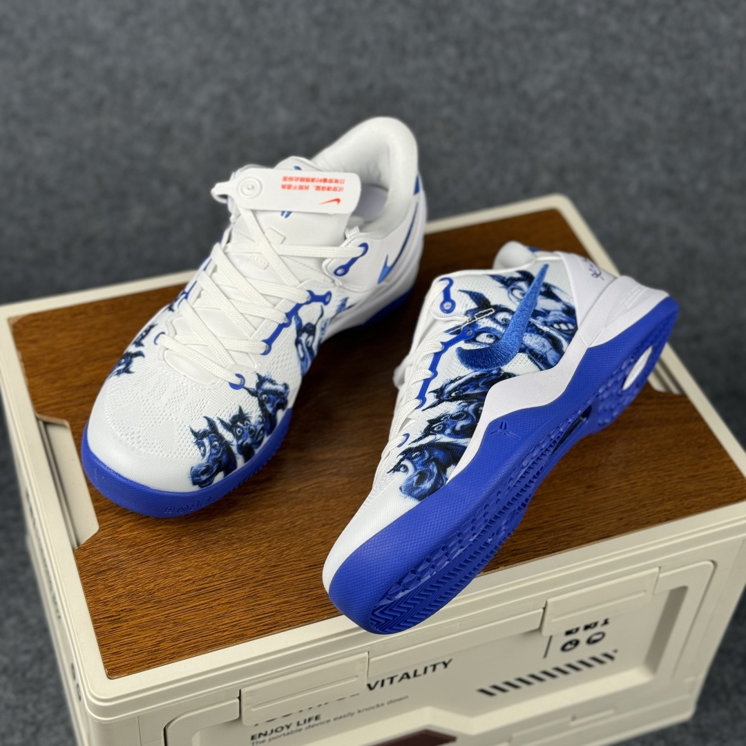 青花马潮 Nike Kobe 8 Protro 马年限定 水墨青花×篮球传奇 HF2793-013-Top High Quatity Cheap Sneakers Fashion Clothing Clothes Bags handbags Shoes of all Brand wholesale With The best Quality And Beautiful Price from China Factory Chinese suppliers wholesaler seller 青花马潮 Nike Kobe 8 Protro 马年限定 水墨青花×篮球传奇 HF2793-013
