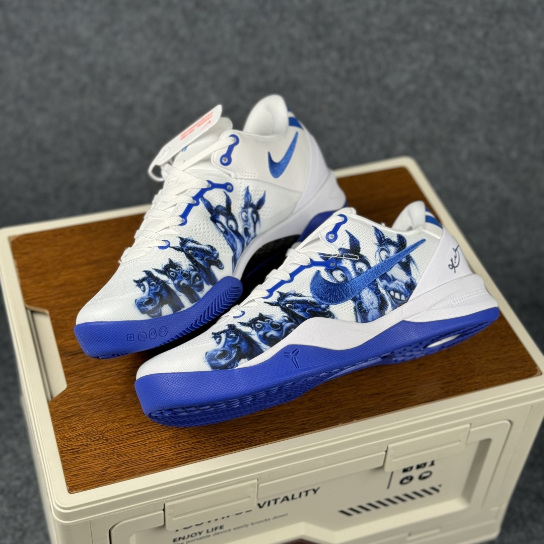 青花马潮 Nike Kobe 8 Protro 马年限定 水墨青花×篮球传奇 HF2793-013-Top High Quatity Cheap Sneakers Fashion Clothing Clothes Bags handbags Shoes of all Brand wholesale With The best Quality And Beautiful Price from China Factory Chinese suppliers wholesaler seller 青花马潮 Nike Kobe 8 Protro 马年限定 水墨青花×篮球传奇 HF2793-013