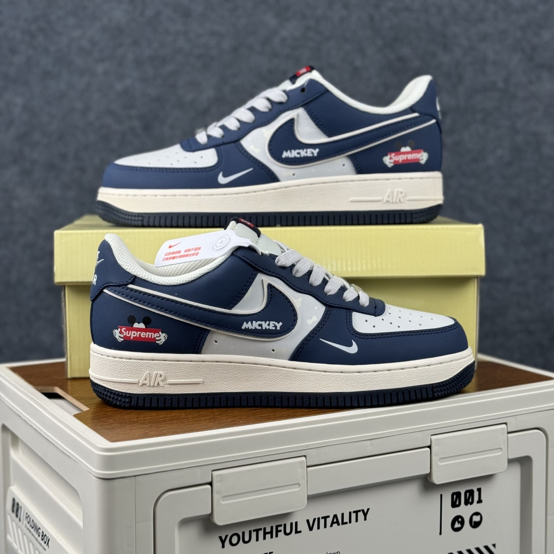 Nike Air Force 1 Low x Mickey x Supreme 三方联名款 XS1958-626-Top High Quatity Cheap Sneakers Fashion Clothing Clothes Bags handbags Shoes of all Brand wholesale With The best Quality And Beautiful Price from China Factory Chinese suppliers wholesaler seller Nike Air Force 1 Low x Mickey x Supreme 三方联名款 XS1958-626
