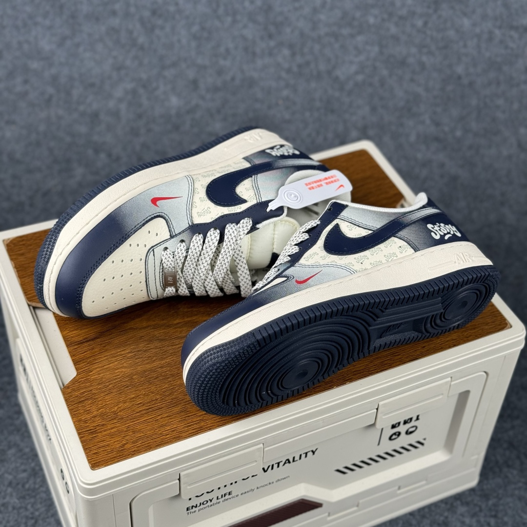 Nike Air Force 1 Low x Stüssy 联名款 复古街头 一眼沦陷 当经典空军一号 XS1958-625 Nike Air Force 1 Low x Stüssy 联名款 复古街头 一眼沦陷 当经典空军一号 XS1958-625