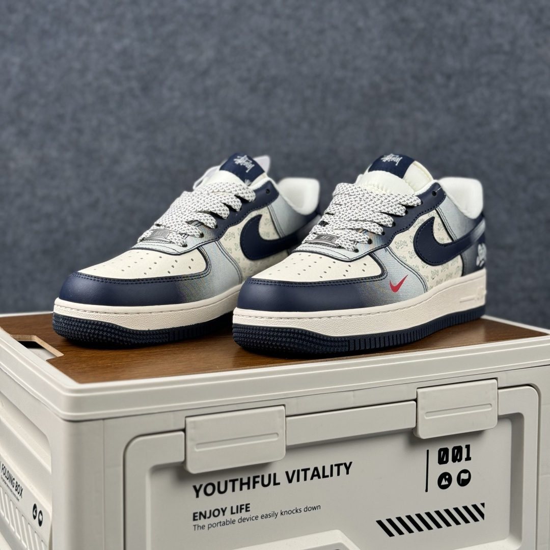 Nike Air Force 1 Low x Stüssy 联名款 复古街头 一眼沦陷 当经典空军一号 XS1958-625 Nike Air Force 1 Low x Stüssy 联名款 复古街头 一眼沦陷 当经典空军一号 XS1958-625