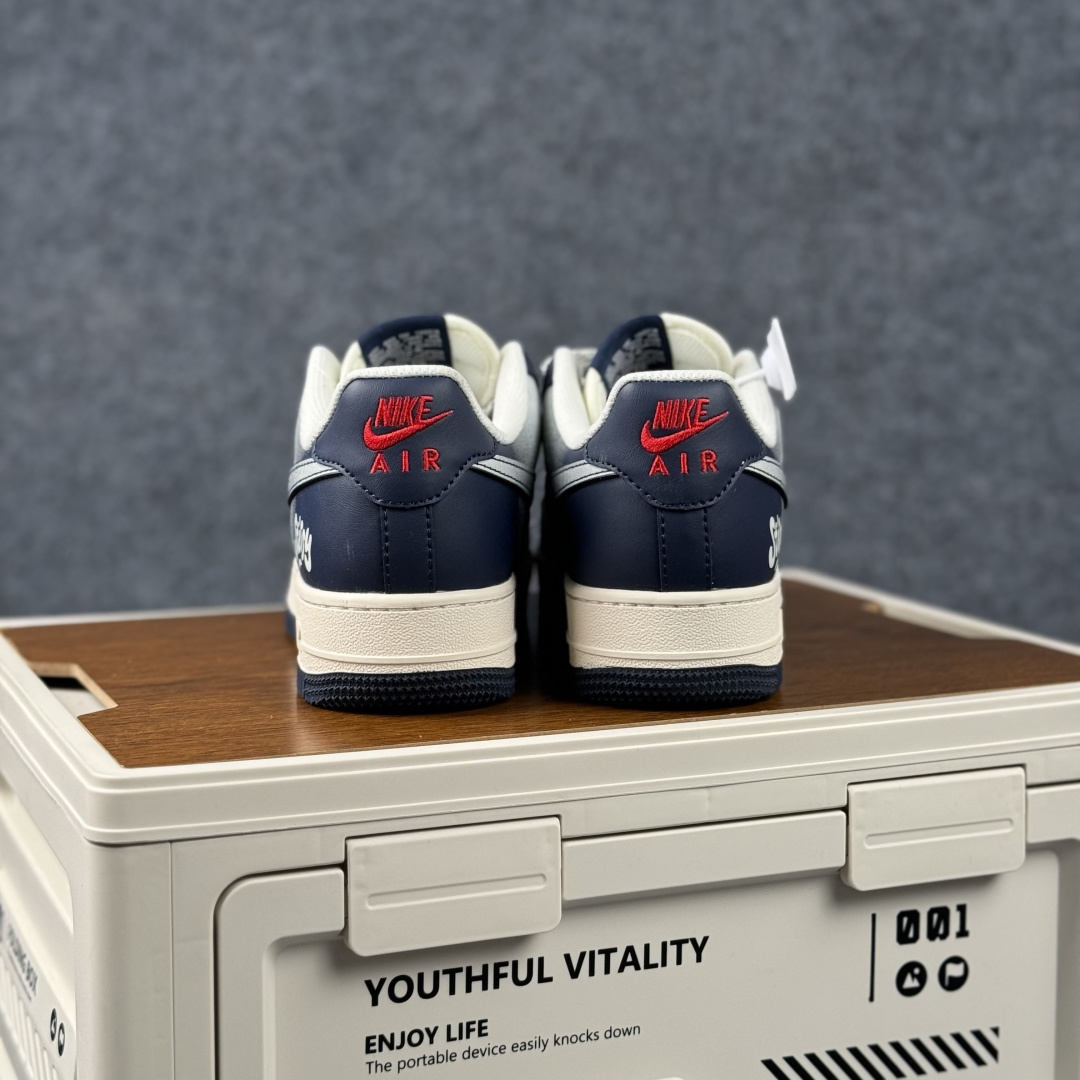 Nike Air Force 1 Low x Stüssy 联名款 复古街头 一眼沦陷 当经典空军一号 XS1958-625 Nike Air Force 1 Low x Stüssy 联名款 复古街头 一眼沦陷 当经典空军一号 XS1958-625
