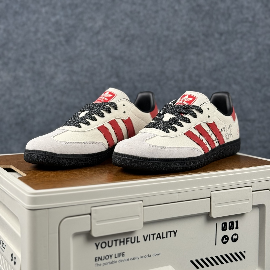 Adidas Handball Spezial Sanba 马年限定 JJ2612 阿迪达斯经典款 桑巴德训 复古休闲板鞋-Top High Quatity Cheap Sneakers Fashion Clothing Clothes Bags handbags Shoes of all Brand wholesale With The best Quality And Beautiful Price from China Factory Chinese suppliers wholesaler seller Adidas Handball Spezial Sanba 马年限定 JJ2612 阿迪达斯经典款 桑巴德训 复古休闲板鞋