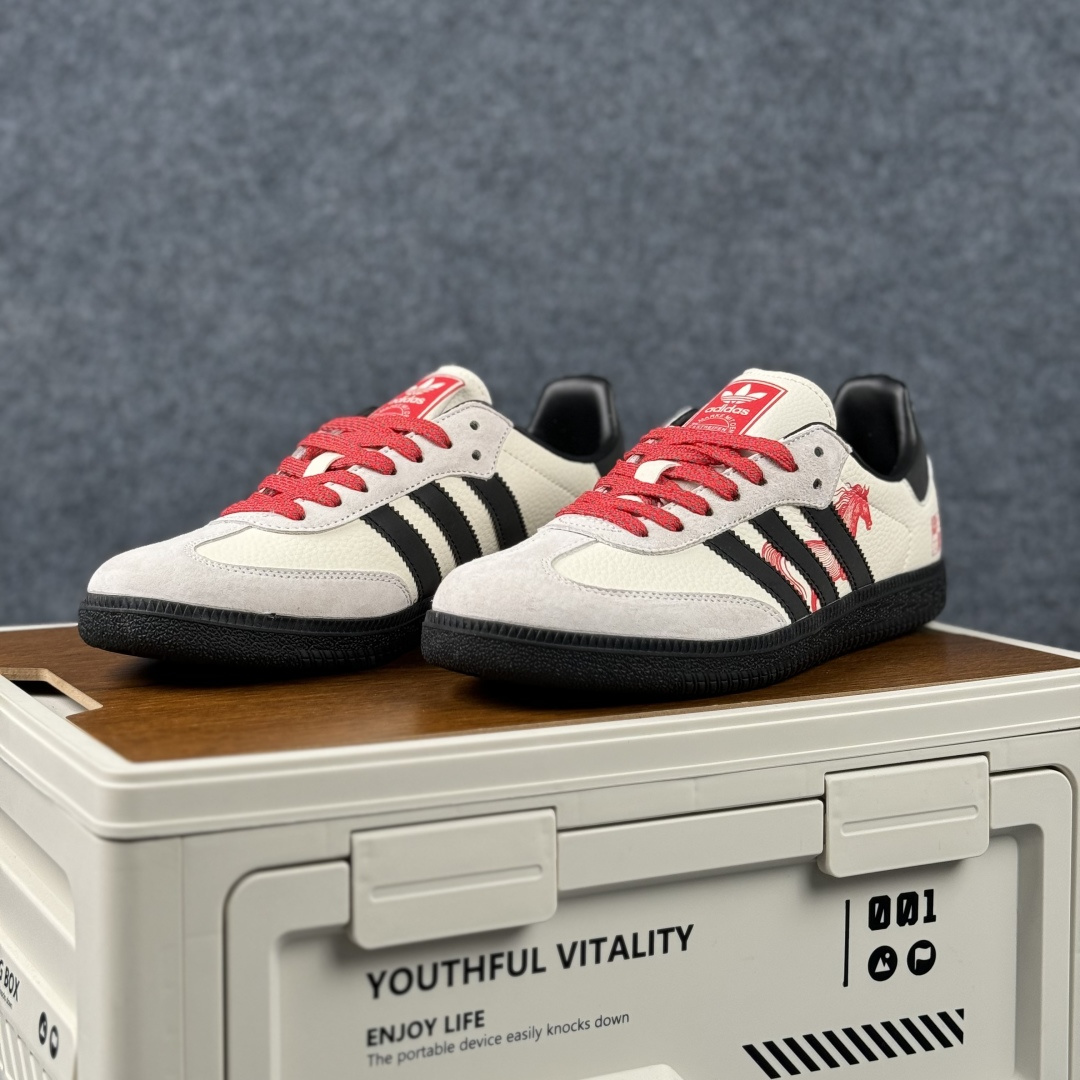 Adidas Handball Spezial Sanba 马年限定 ZH2593 阿迪达斯经典款 桑巴德训 复古休闲板鞋-Top High Quatity Cheap Sneakers Fashion Clothing Clothes Bags handbags Shoes of all Brand wholesale With The best Quality And Beautiful Price from China Factory Chinese suppliers wholesaler seller Adidas Handball Spezial Sanba 马年限定 ZH2593 阿迪达斯经典款 桑巴德训 复古休闲板鞋
