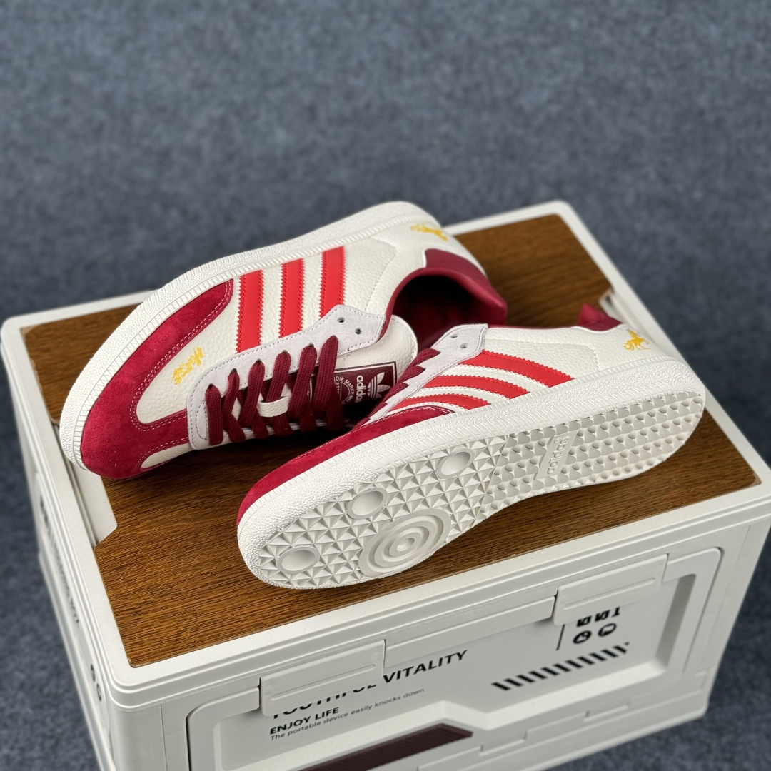 Adidas Handball Spezial Sanba 马年限定 JJ2613 阿迪达斯经典款 桑巴德训 复古休闲板鞋-Top High Quatity Cheap Sneakers Fashion Clothing Clothes Bags handbags Shoes of all Brand wholesale With The best Quality And Beautiful Price from China Factory Chinese suppliers wholesaler seller Adidas Handball Spezial Sanba 马年限定 JJ2613 阿迪达斯经典款 桑巴德训 复古休闲板鞋