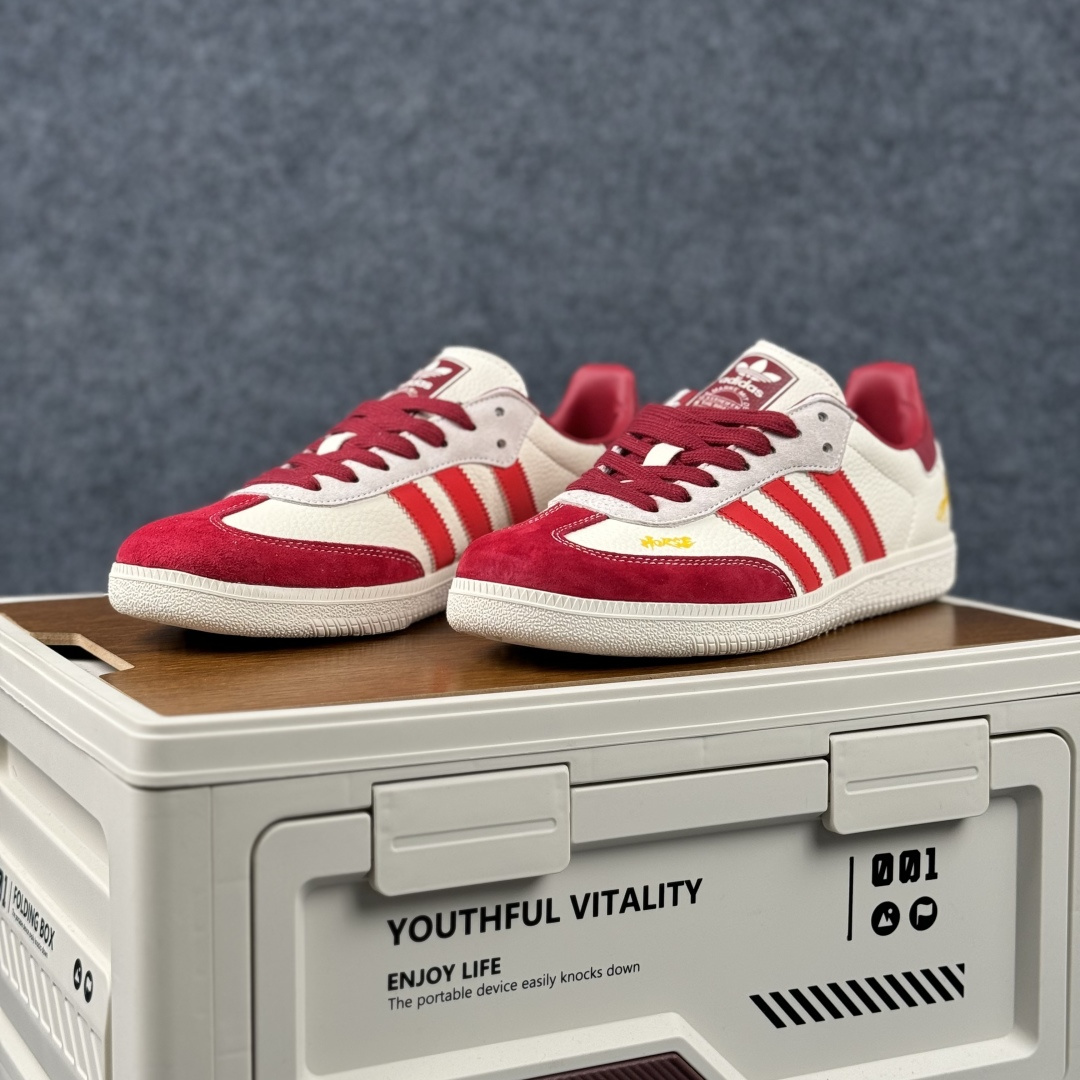 Adidas Handball Spezial Sanba 马年限定 JJ2613 阿迪达斯经典款 桑巴德训 复古休闲板鞋-Top High Quatity Cheap Sneakers Fashion Clothing Clothes Bags handbags Shoes of all Brand wholesale With The best Quality And Beautiful Price from China Factory Chinese suppliers wholesaler seller Adidas Handball Spezial Sanba 马年限定 JJ2613 阿迪达斯经典款 桑巴德训 复古休闲板鞋