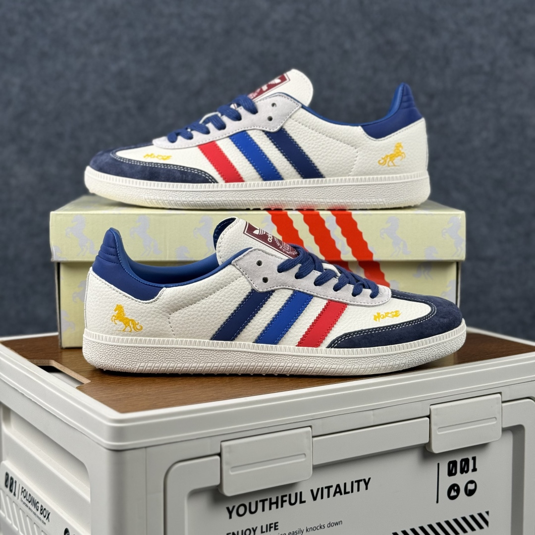 260 Adidas Handball Spezial Sanba 马年限定 ZH2594 阿迪达斯经典款 桑巴德训 复古休闲板鞋-Chinese UA Cheap High Quatity Brand Clothes Bags handbags Sneakers wholesale wholesaler seller from China Factory suppliers Fashion Clothing Shoes best Quality Beautiful Price 260 Adidas Handball Spezial Sanba 马年限定 ZH2594 阿迪达斯经典款 桑巴德训 复古休闲板鞋