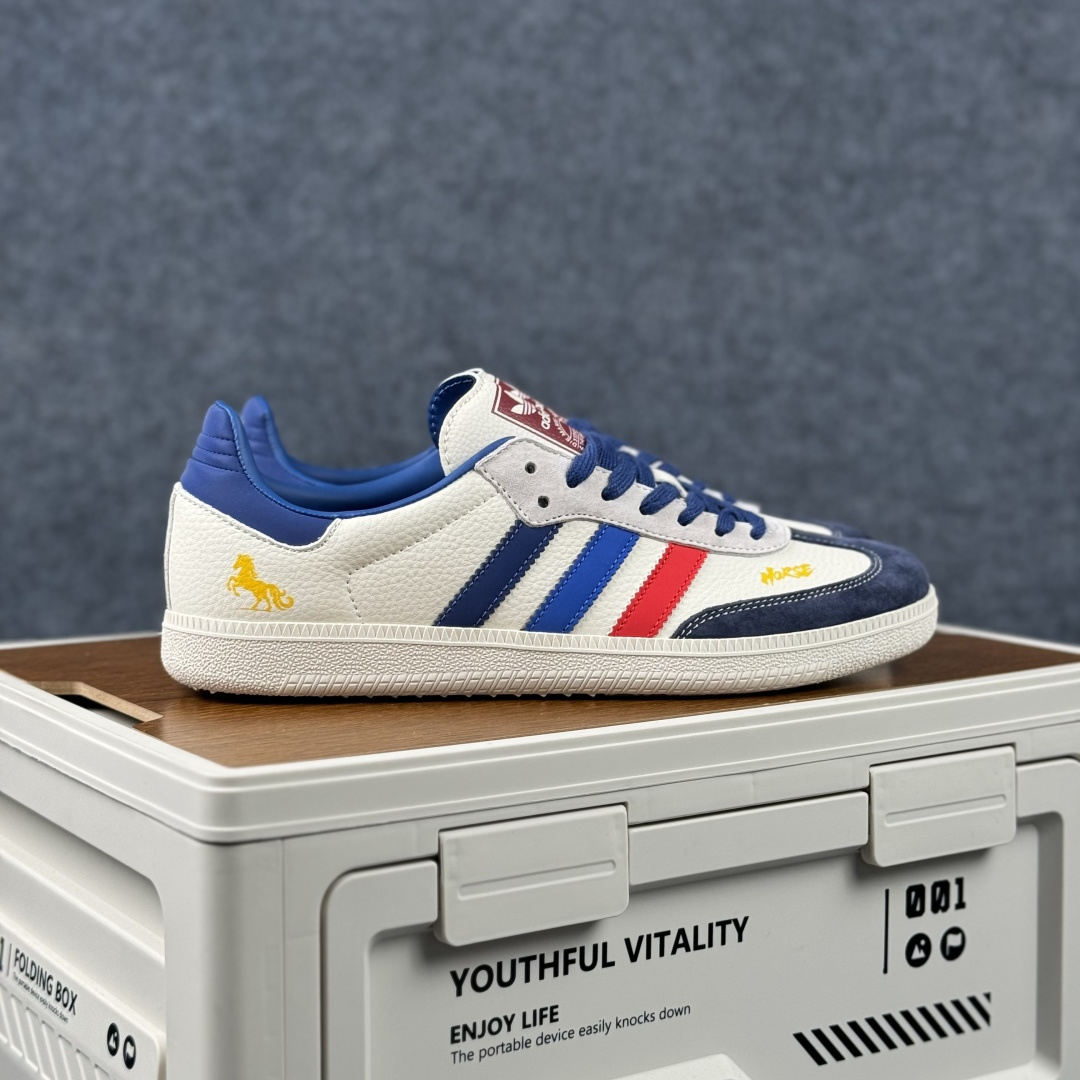 260 Adidas Handball Spezial Sanba 马年限定 ZH2594 阿迪达斯经典款 桑巴德训 复古休闲板鞋-Chinese UA Cheap High Quatity Brand Clothes Bags handbags Sneakers wholesale wholesaler seller from China Factory suppliers Fashion Clothing Shoes best Quality Beautiful Price 260 Adidas Handball Spezial Sanba 马年限定 ZH2594 阿迪达斯经典款 桑巴德训 复古休闲板鞋
