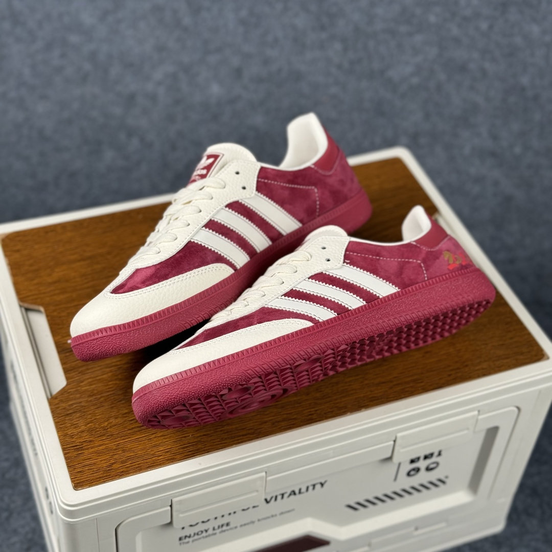 Adidas Handball Spezial Sanba 马年限定 ZH2596 阿迪达斯经典款 桑巴德训 复古休闲板鞋-Top High Quatity Cheap Sneakers Fashion Clothing Clothes Bags handbags Shoes of all Brand wholesale With The best Quality And Beautiful Price from China Factory Chinese suppliers wholesaler seller Adidas Handball Spezial Sanba 马年限定 ZH2596 阿迪达斯经典款 桑巴德训 复古休闲板鞋