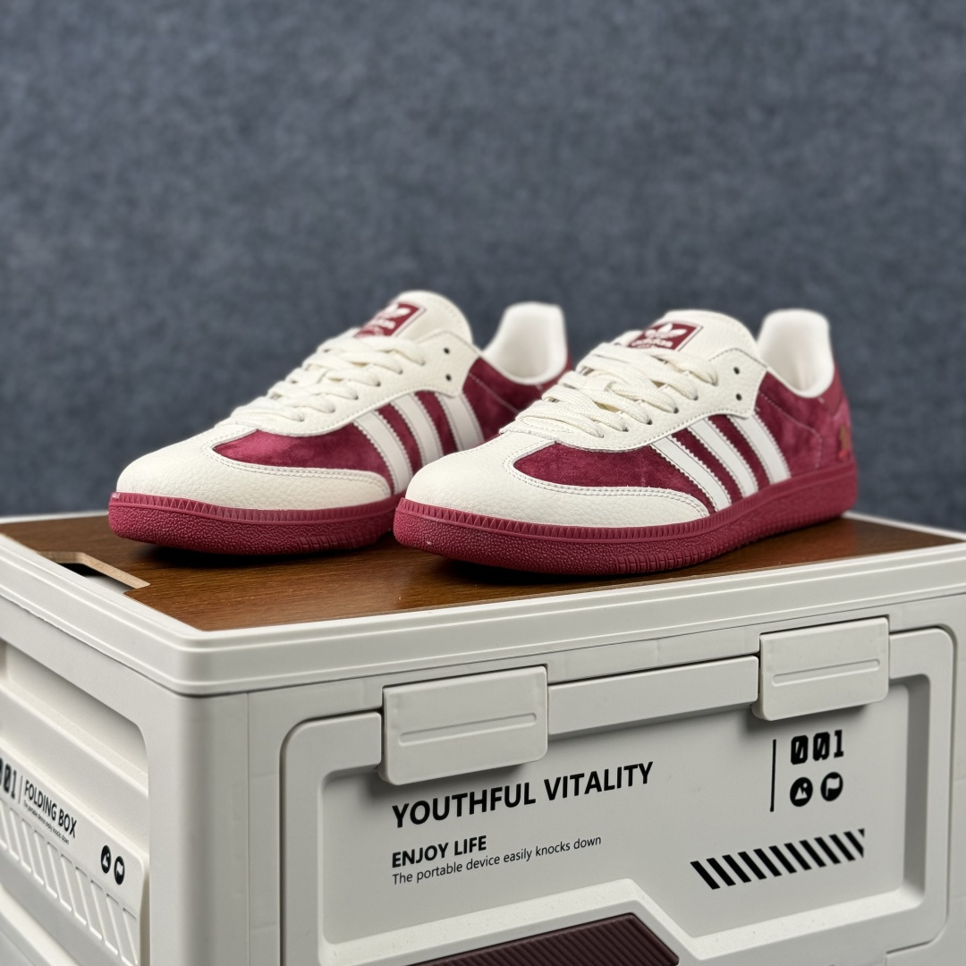 Adidas Handball Spezial Sanba 马年限定 ZH2596 阿迪达斯经典款 桑巴德训 复古休闲板鞋-Top High Quatity Cheap Sneakers Fashion Clothing Clothes Bags handbags Shoes of all Brand wholesale With The best Quality And Beautiful Price from China Factory Chinese suppliers wholesaler seller Adidas Handball Spezial Sanba 马年限定 ZH2596 阿迪达斯经典款 桑巴德训 复古休闲板鞋
