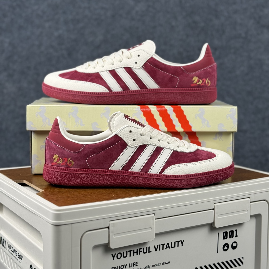 Adidas Handball Spezial Sanba 马年限定 ZH2596 阿迪达斯经典款 桑巴德训 复古休闲板鞋-Top High Quatity Cheap Sneakers Fashion Clothing Clothes Bags handbags Shoes of all Brand wholesale With The best Quality And Beautiful Price from China Factory Chinese suppliers wholesaler seller Adidas Handball Spezial Sanba 马年限定 ZH2596 阿迪达斯经典款 桑巴德训 复古休闲板鞋