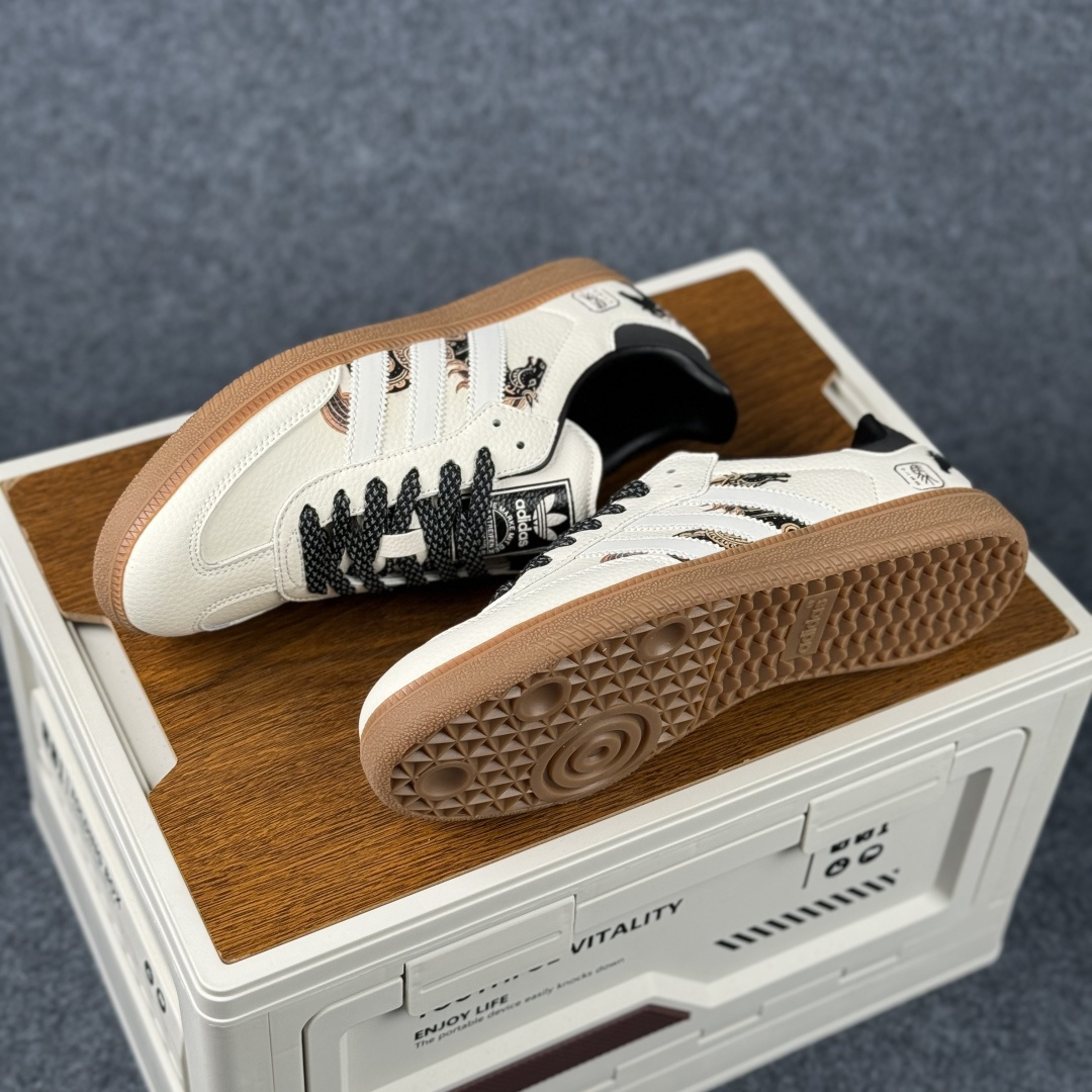 Adidas Handball Spezial Sanba 马年限定 JJ2616 阿迪达斯经典款 桑巴德训 复古休闲板鞋