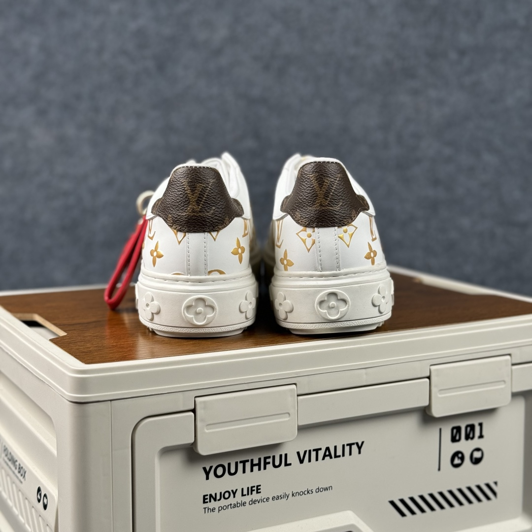 广奢高端货Louis Vuitton New Arrival 系列 LV Time Out 情侣小白鞋-Top High Quatity Cheap Sneakers Fashion Clothing Clothes Bags handbags Shoes of all Brand wholesale With The best Quality And Beautiful Price from China Factory Chinese suppliers wholesaler seller 广奢高端货Louis Vuitton New Arrival 系列 LV Time Out 情侣小白鞋