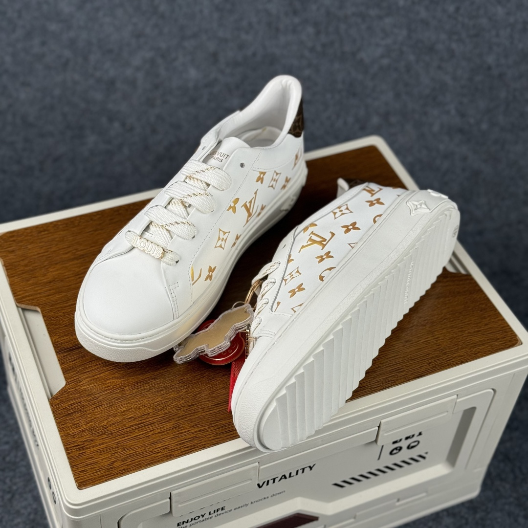 广奢高端货Louis Vuitton New Arrival 系列 LV Time Out 情侣小白鞋-Top High Quatity Cheap Sneakers Fashion Clothing Clothes Bags handbags Shoes of all Brand wholesale With The best Quality And Beautiful Price from China Factory Chinese suppliers wholesaler seller 广奢高端货Louis Vuitton New Arrival 系列 LV Time Out 情侣小白鞋