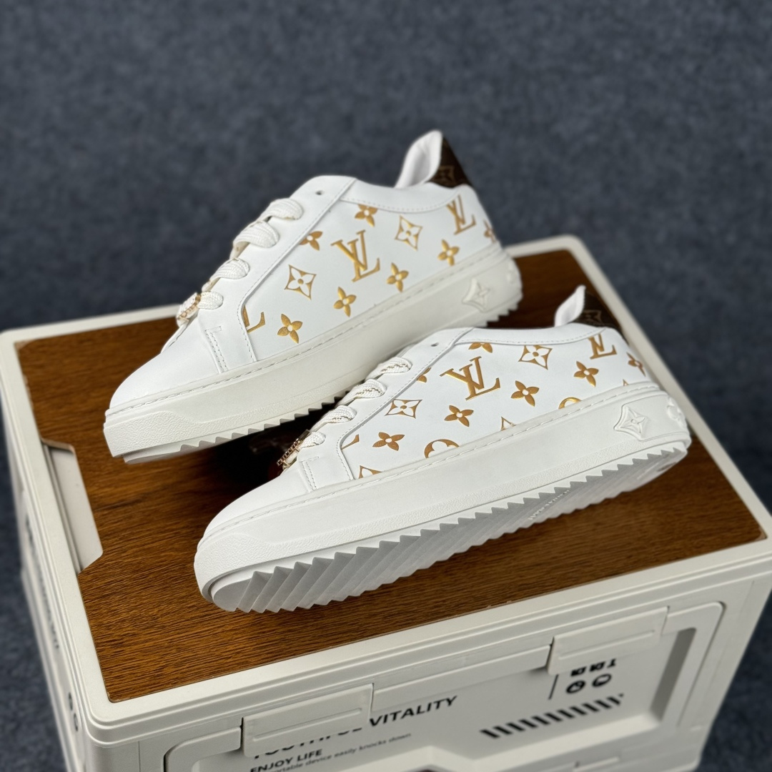 广奢高端货Louis Vuitton New Arrival 系列 LV Time Out 情侣小白鞋-Top High Quatity Cheap Sneakers Fashion Clothing Clothes Bags handbags Shoes of all Brand wholesale With The best Quality And Beautiful Price from China Factory Chinese suppliers wholesaler seller 广奢高端货Louis Vuitton New Arrival 系列 LV Time Out 情侣小白鞋