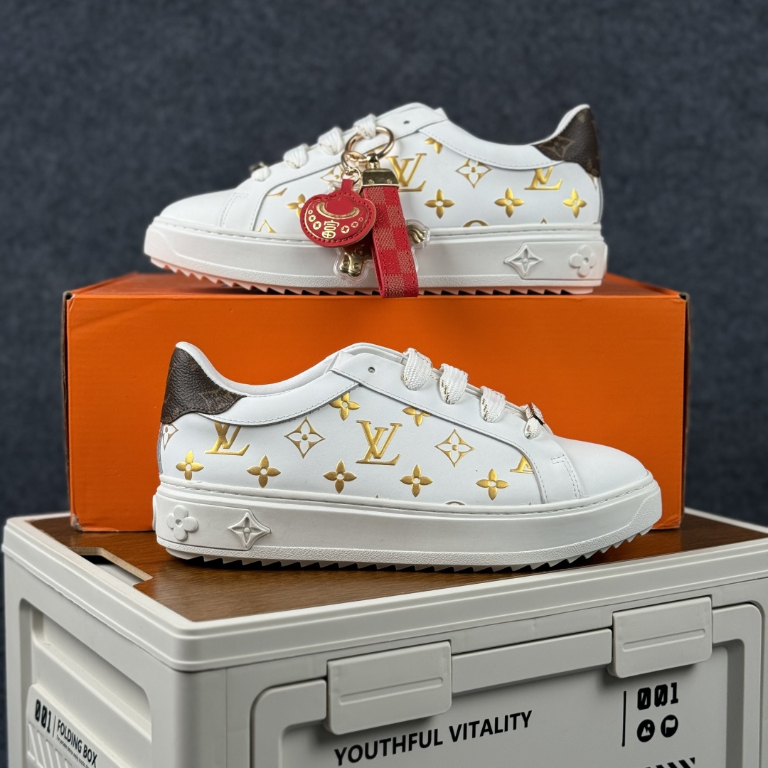 广奢高端货Louis Vuitton New Arrival 系列 LV Time Out 情侣小白鞋-Top High Quatity Cheap Sneakers Fashion Clothing Clothes Bags handbags Shoes of all Brand wholesale With The best Quality And Beautiful Price from China Factory Chinese suppliers wholesaler seller 广奢高端货Louis Vuitton New Arrival 系列 LV Time Out 情侣小白鞋