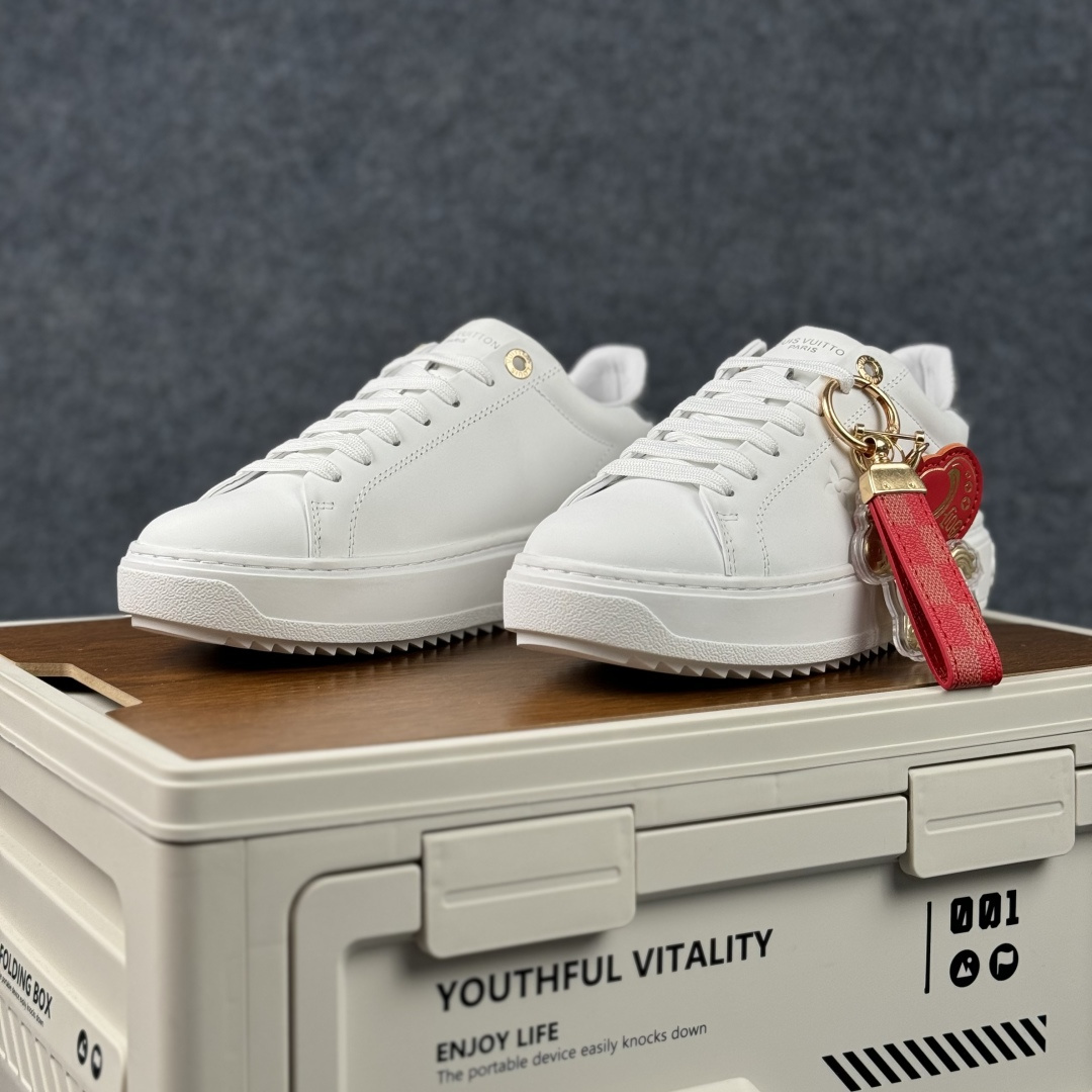 广奢高端货Louis Vuitton New Arrival 系列 LV Time Out 情侣小白鞋-Top High Quatity Cheap Sneakers Fashion Clothing Clothes Bags handbags Shoes of all Brand wholesale With The best Quality And Beautiful Price from China Factory Chinese suppliers wholesaler seller 广奢高端货Louis Vuitton New Arrival 系列 LV Time Out 情侣小白鞋