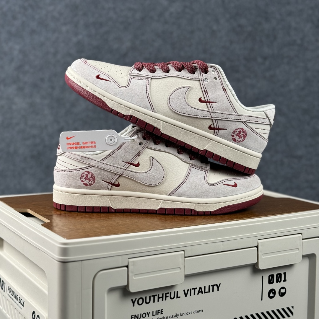 Nike Dunk Low Retro 马年限定 周年高端定制 低帮休闲板鞋 DX2688-014