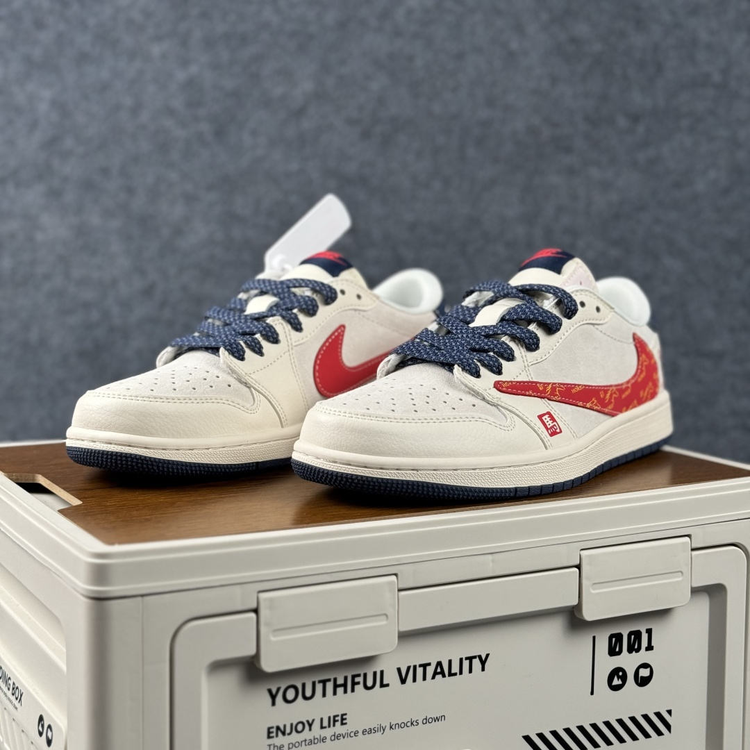 Air Jordan 1 Low AJ1 乔1 马年限定 高端定制 低帮倒钩复古篮球鞋 ZH2598-905 Air Jordan 1 Low AJ1 乔1 马年限定 高端定制 低帮倒钩复古篮球鞋 ZH2598-905
