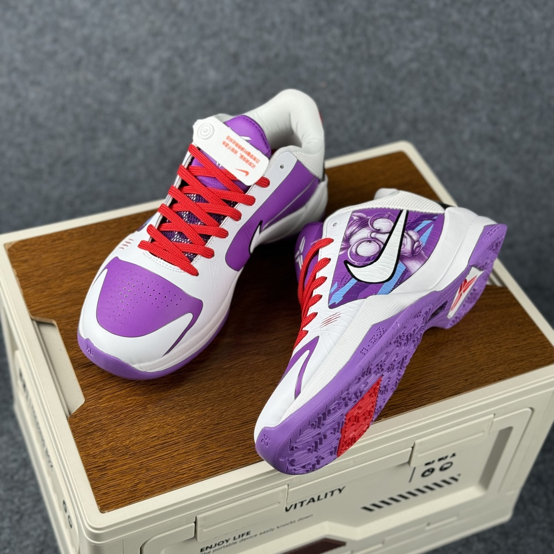 Nike Kobe 5 Protro「小丑」 紫焰狂潮 曼巴精神的疯魔演绎 CD4991-872 Nike Kobe 5 Protro「小丑」 紫焰狂潮 曼巴精神的疯魔演绎 CD4991-872