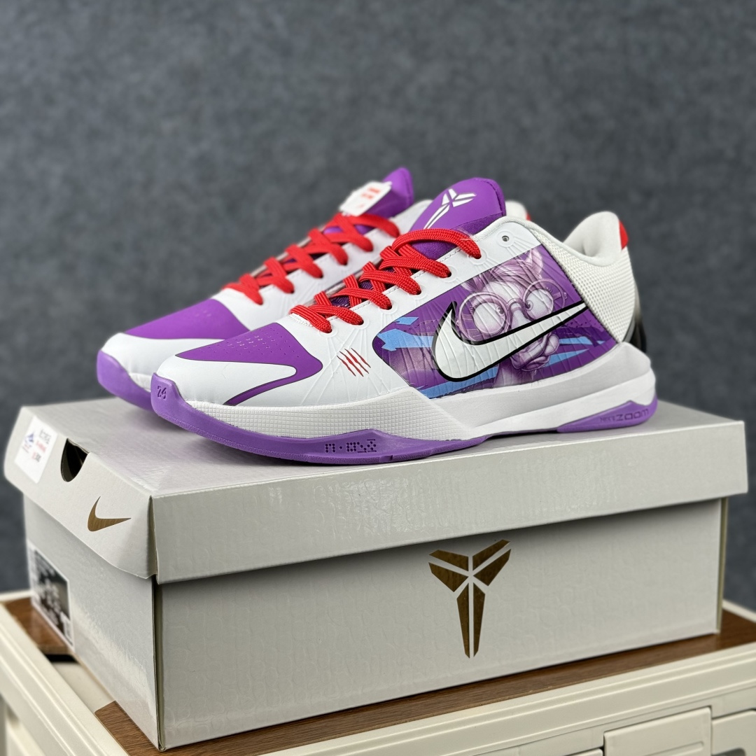 Nike Kobe 5 Protro「小丑」 紫焰狂潮 曼巴精神的疯魔演绎 CD4991-872 Nike Kobe 5 Protro「小丑」 紫焰狂潮 曼巴精神的疯魔演绎 CD4991-872