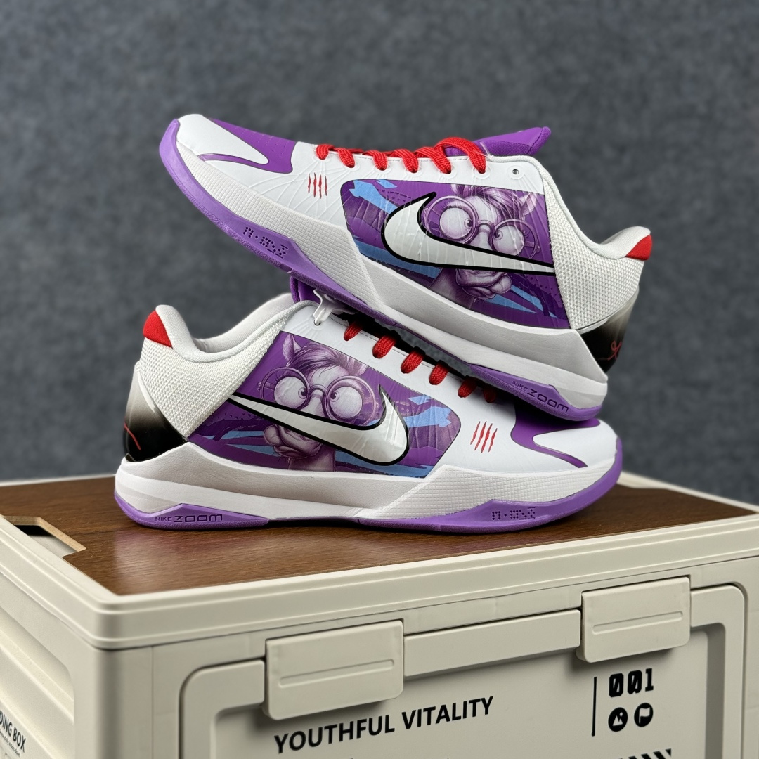 Nike Kobe 5 Protro「小丑」 紫焰狂潮 曼巴精神的疯魔演绎 CD4991-872 Nike Kobe 5 Protro「小丑」 紫焰狂潮 曼巴精神的疯魔演绎 CD4991-872