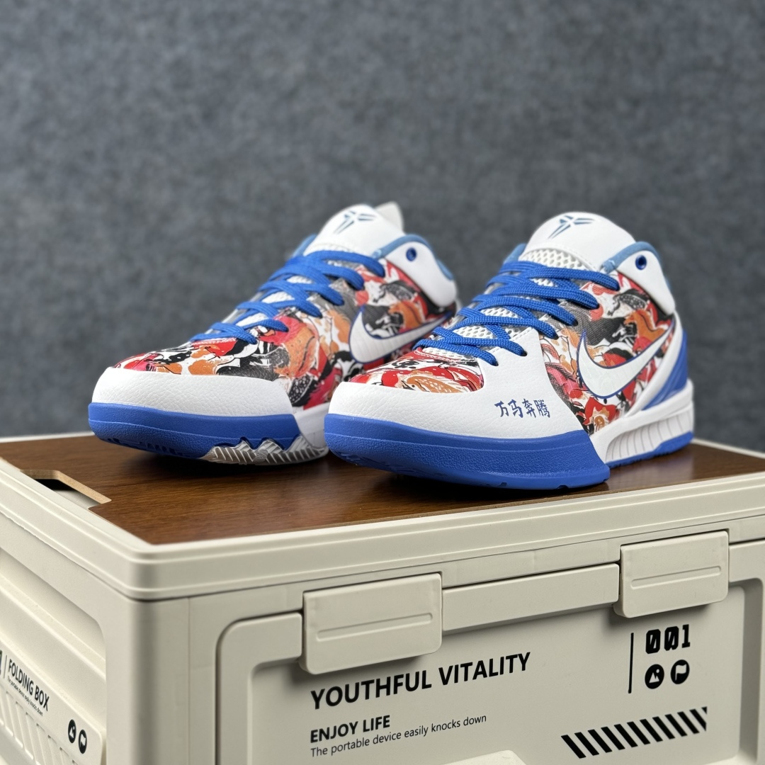 Nike Kobe 4 Protro「马年限定·万马奔腾」 曼巴利刃出鞘 瑞马踏云而来 FJ9363-107 Nike Kobe 4 Protro「马年限定·万马奔腾」 曼巴利刃出鞘 瑞马踏云而来 FJ9363-107
