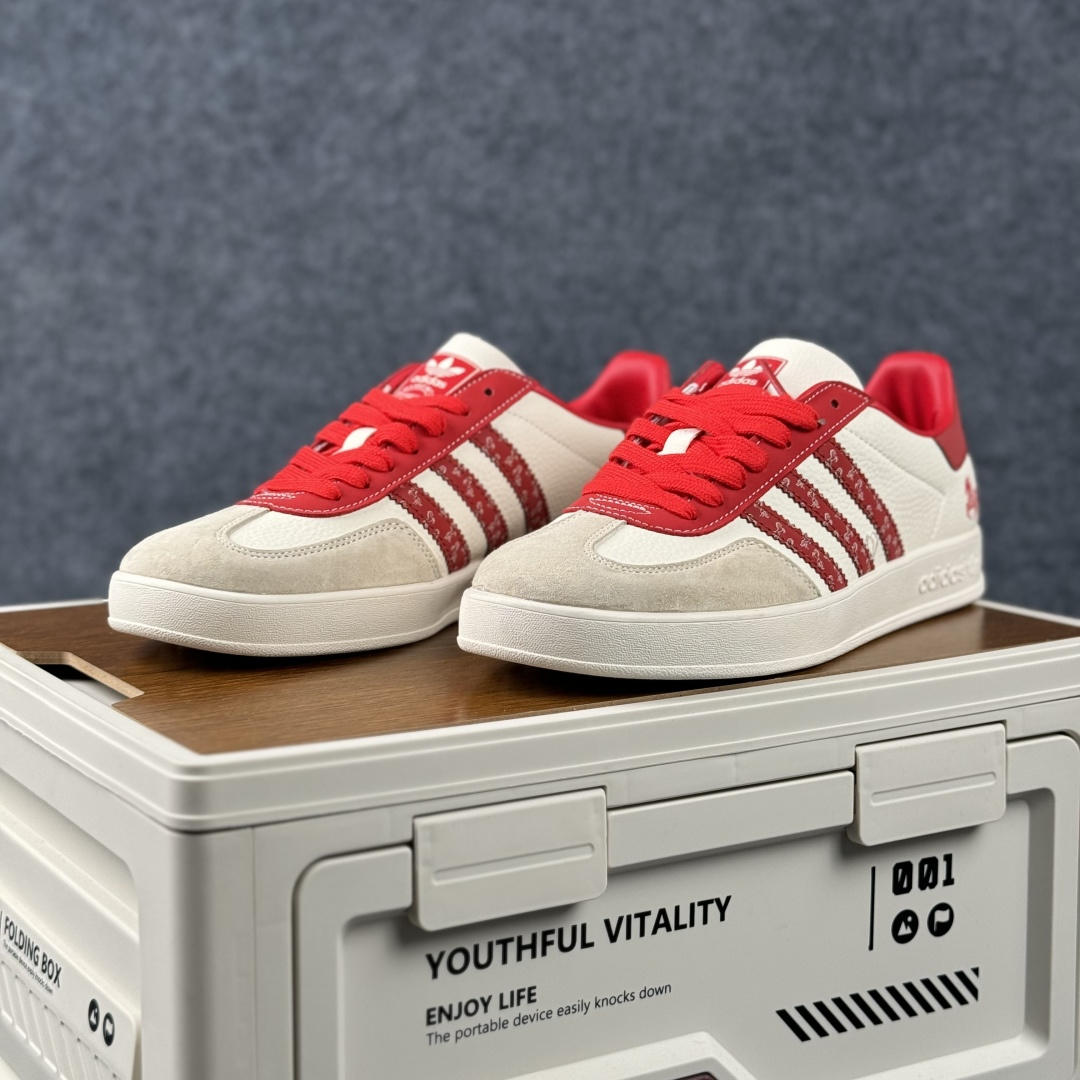 Adidas Handball Spezial Sanba 马年限定 JJ2602 阿迪达斯经典款 桑巴德训 复古休闲板鞋