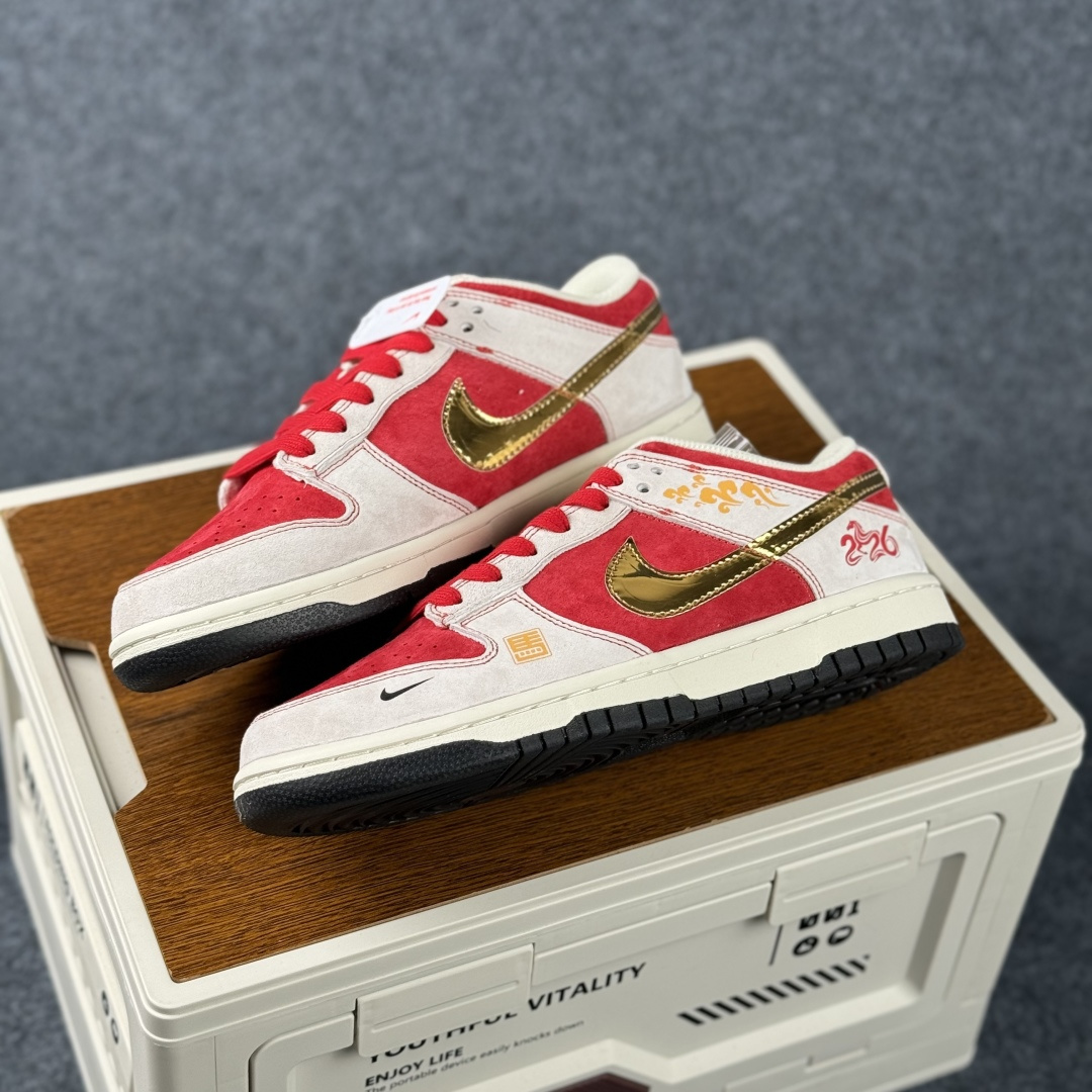Nike Dunk Low Retro 2026 马年限定 周年高端定制 低帮休闲板鞋 DN3168-036