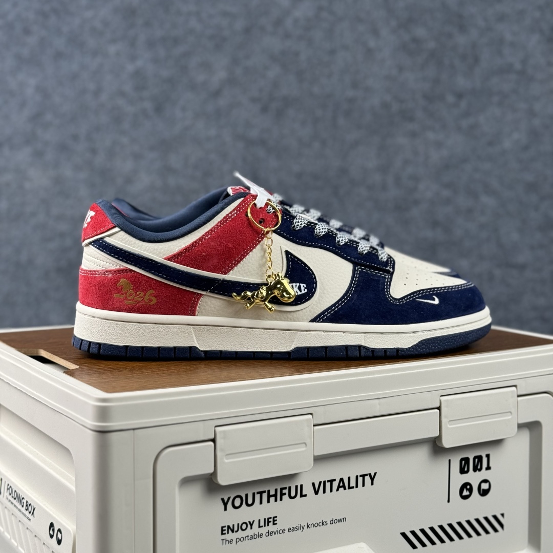 Nike Dunk Low Retro 2026 马年限定 周年高端定制 低帮休闲板鞋 DN3168-028