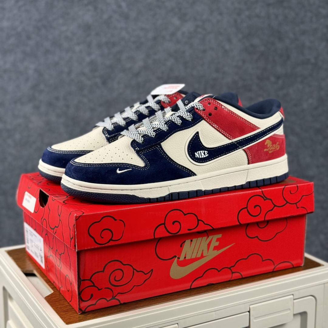 Nike Dunk Low Retro 2026 马年限定 周年高端定制 低帮休闲板鞋 DN3168-028