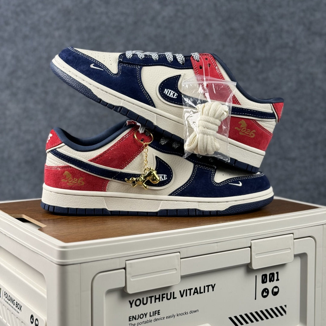Nike Dunk Low Retro 2026 马年限定 周年高端定制 低帮休闲板鞋 DN3168-028