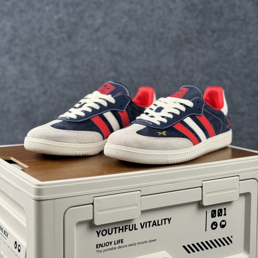 Adidas Handball Spezial Sanba 马年限定 LX0908 阿迪达斯经典款 桑巴德训 复古休闲板鞋-Top High Quatity Cheap Sneakers Fashion Clothing Clothes Bags handbags Shoes of all Brand wholesale With The best Quality And Beautiful Price from China Factory Chinese suppliers wholesaler seller Adidas Handball Spezial Sanba 马年限定 LX0908 阿迪达斯经典款 桑巴德训 复古休闲板鞋