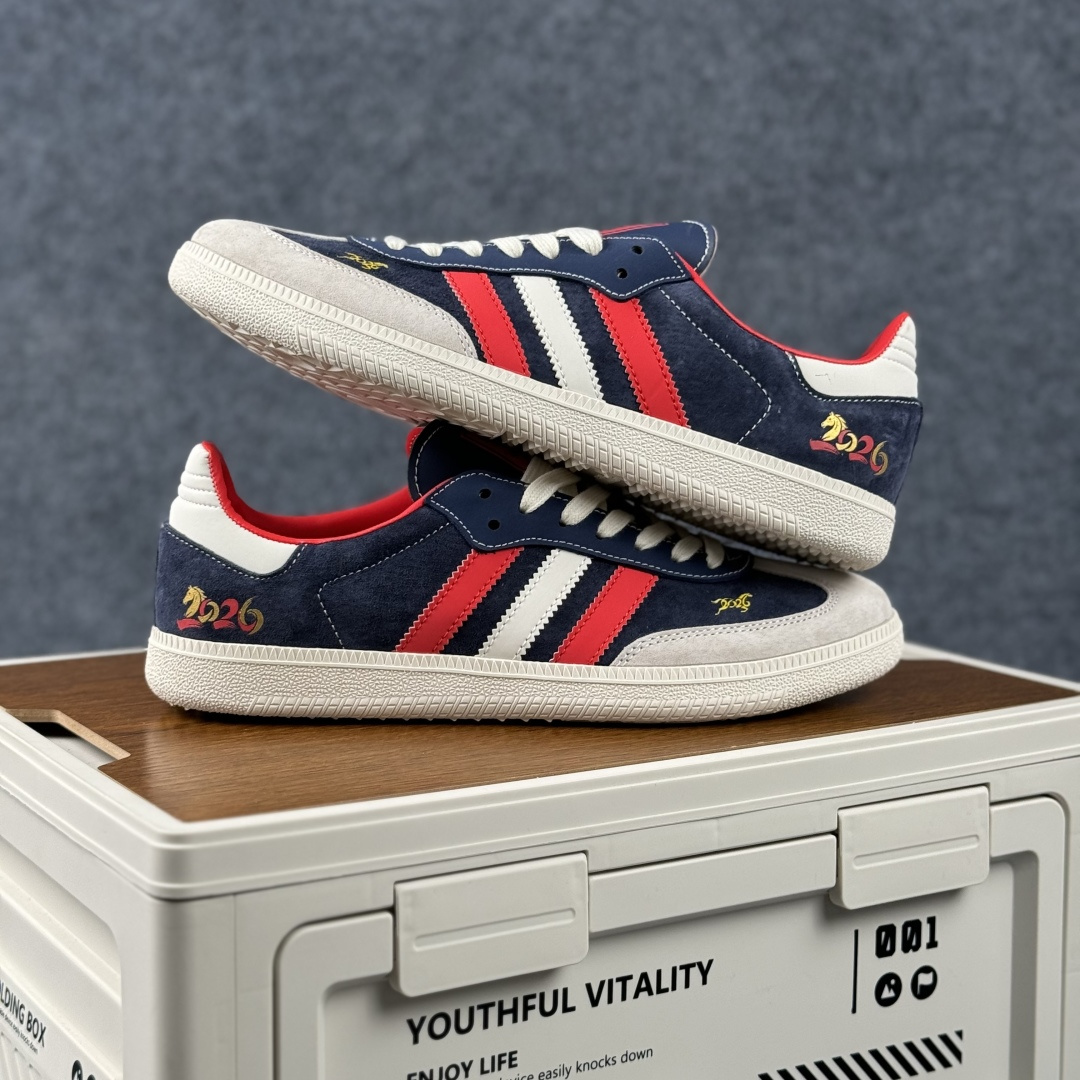 Adidas Handball Spezial Sanba 马年限定 LX0908 阿迪达斯经典款 桑巴德训 复古休闲板鞋-Top High Quatity Cheap Sneakers Fashion Clothing Clothes Bags handbags Shoes of all Brand wholesale With The best Quality And Beautiful Price from China Factory Chinese suppliers wholesaler seller Adidas Handball Spezial Sanba 马年限定 LX0908 阿迪达斯经典款 桑巴德训 复古休闲板鞋