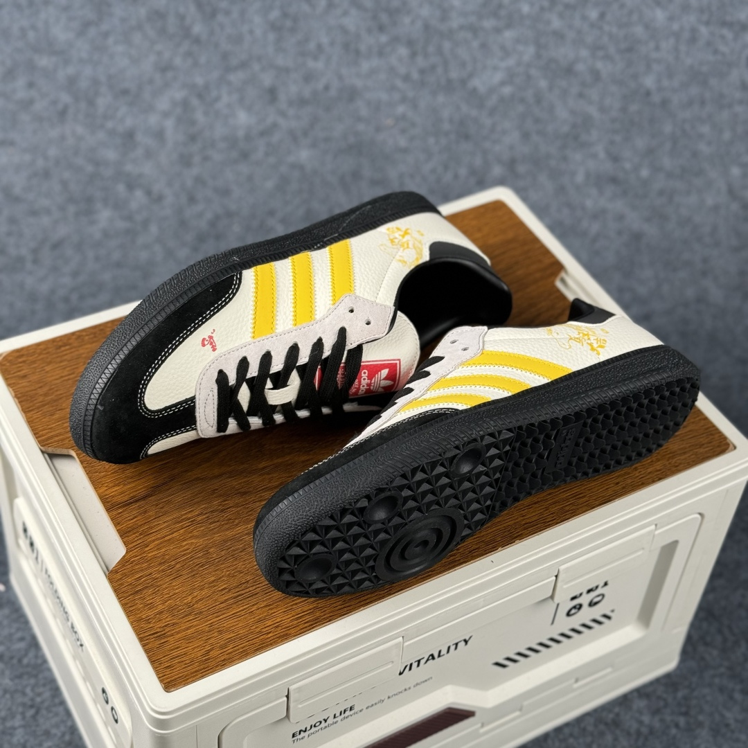 260 Adidas Handball Spezial Sanba 马年限定 ZH2595 阿迪达斯经典款 桑巴德训 复古休闲板鞋