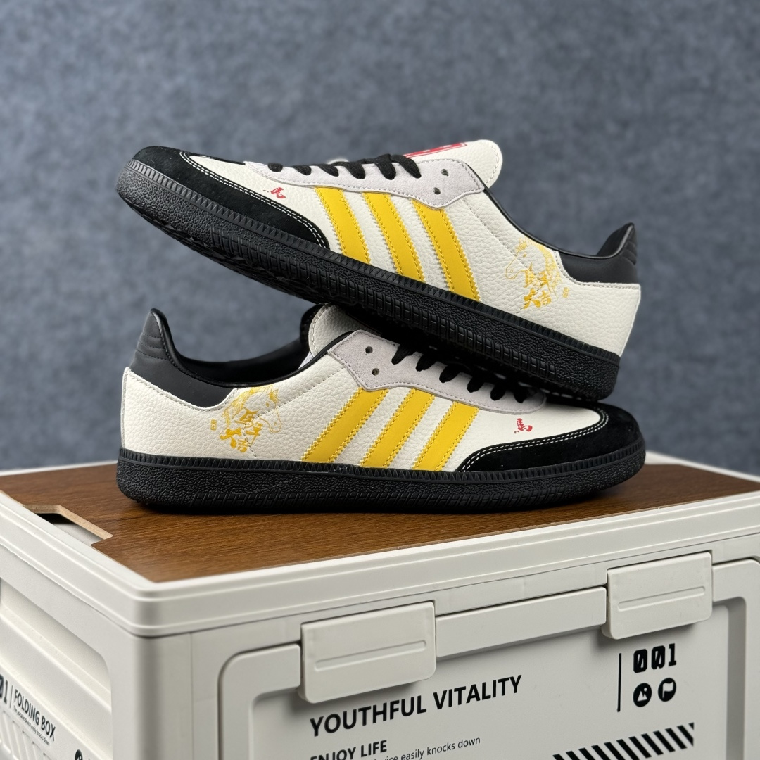 260 Adidas Handball Spezial Sanba 马年限定 ZH2595 阿迪达斯经典款 桑巴德训 复古休闲板鞋