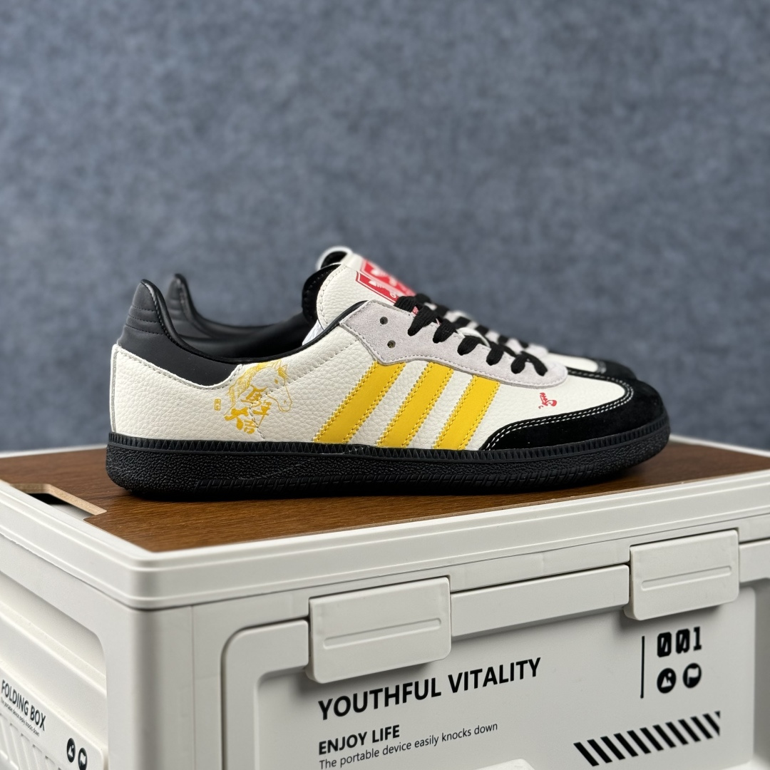 260 Adidas Handball Spezial Sanba 马年限定 ZH2595 阿迪达斯经典款 桑巴德训 复古休闲板鞋