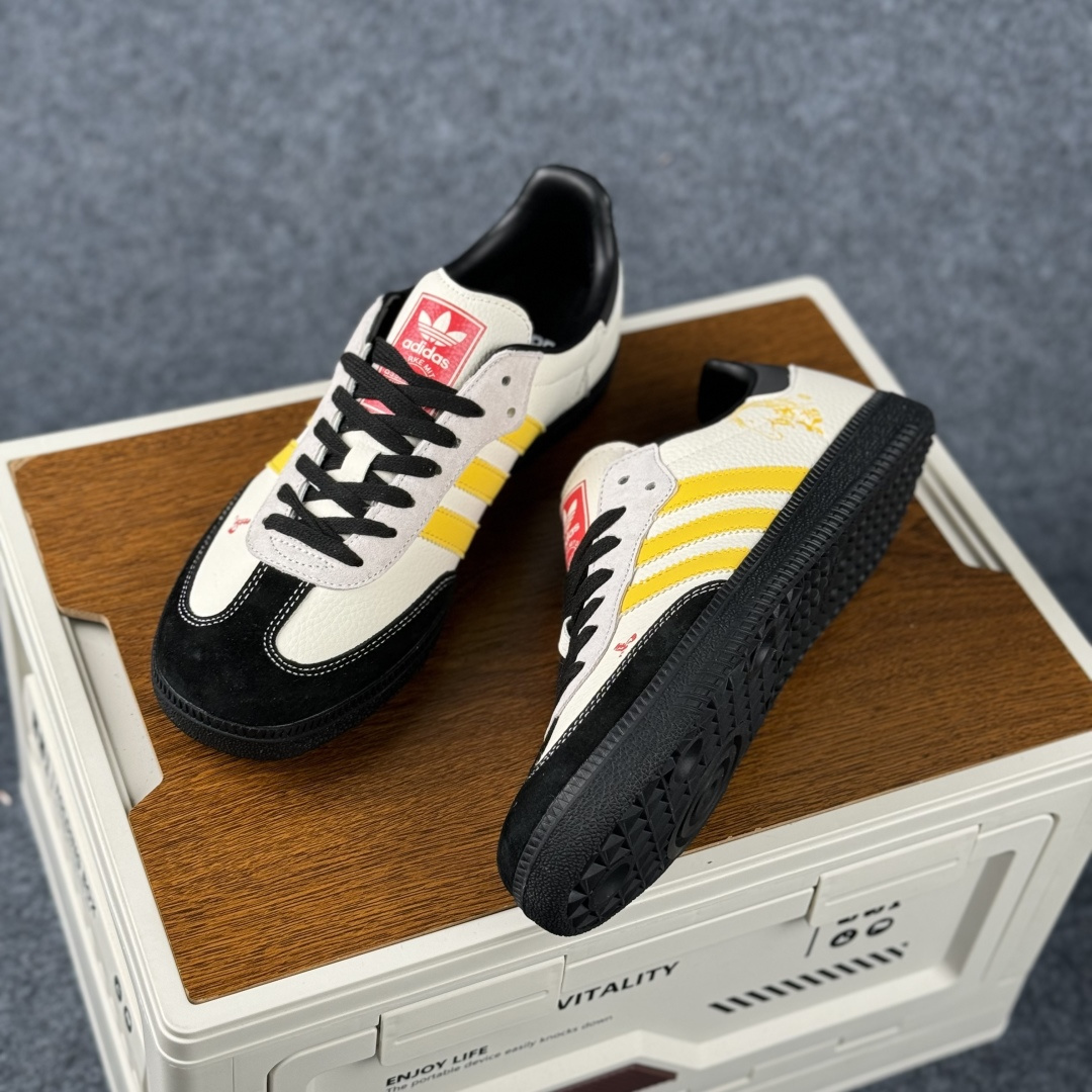 260 Adidas Handball Spezial Sanba 马年限定 ZH2595 阿迪达斯经典款 桑巴德训 复古休闲板鞋