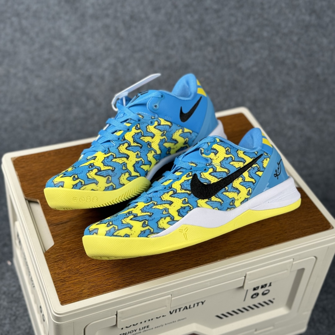 Nike Kobe 8 Protro 「电光浪潮」当黑曼巴的锐利撞上电光般的蓝黄撞色 HF2793-022-Top High Quatity Cheap Sneakers Fashion Clothing Clothes Bags handbags Shoes of all Brand wholesale With The best Quality And Beautiful Price from China Factory Chinese suppliers wholesaler seller Nike Kobe 8 Protro 「电光浪潮」当黑曼巴的锐利撞上电光般的蓝黄撞色 HF2793-022